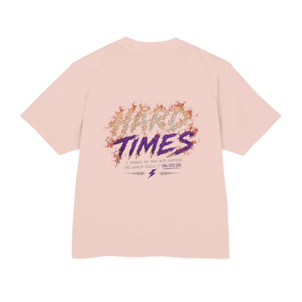 Hard Times Flame Logo Tee — Vintage Rock Graphic T-Shirt