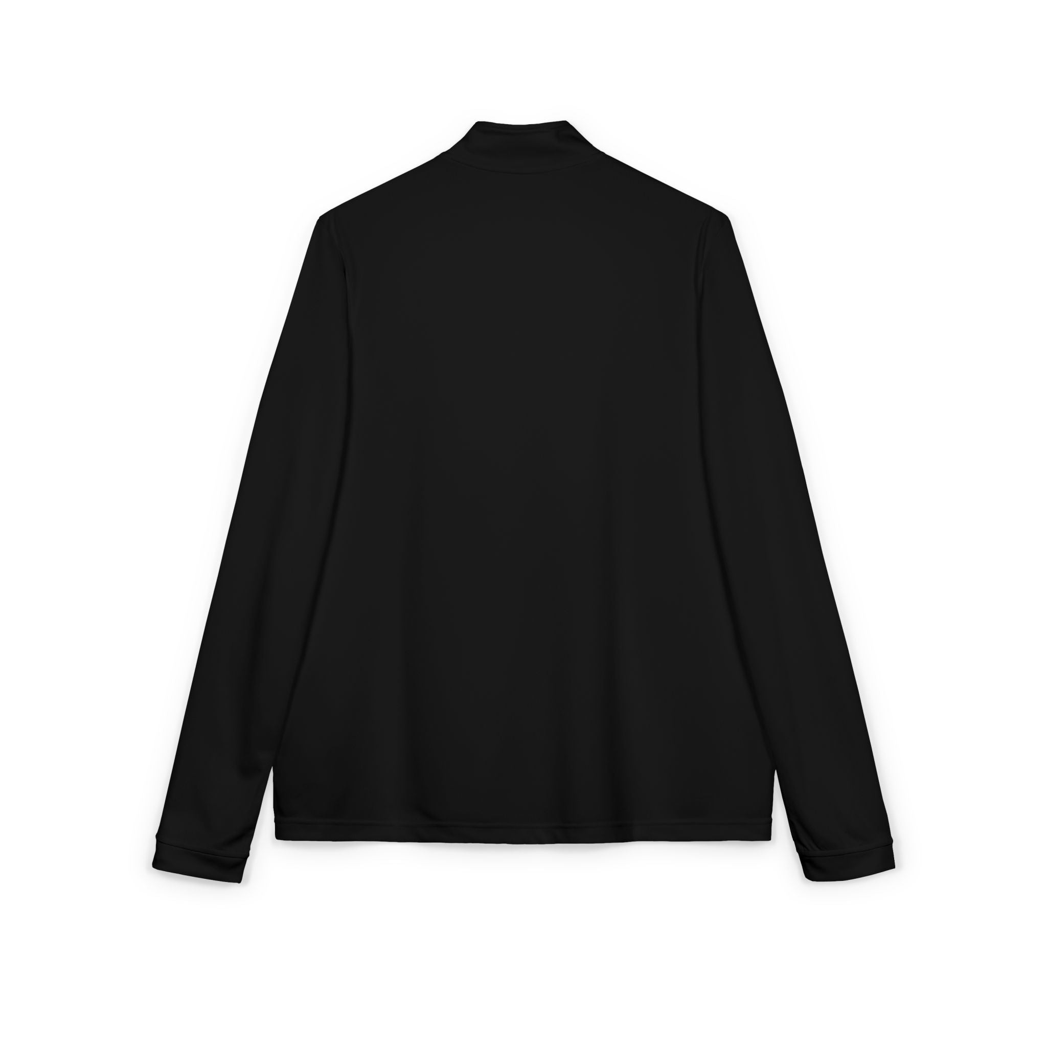 Embroidered 'Hard Times' Quarter-Zip Pullover