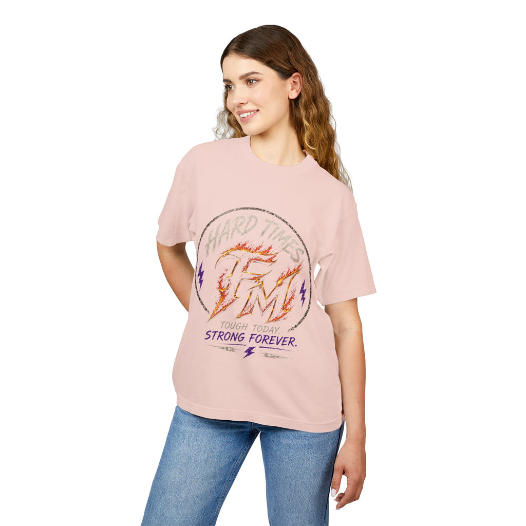 Hard Times Flame Logo Tee — Vintage Rock Graphic T-Shirt